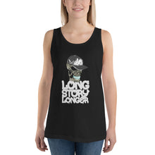 Load image into Gallery viewer, Long Story Longer Unisex Tank Top
